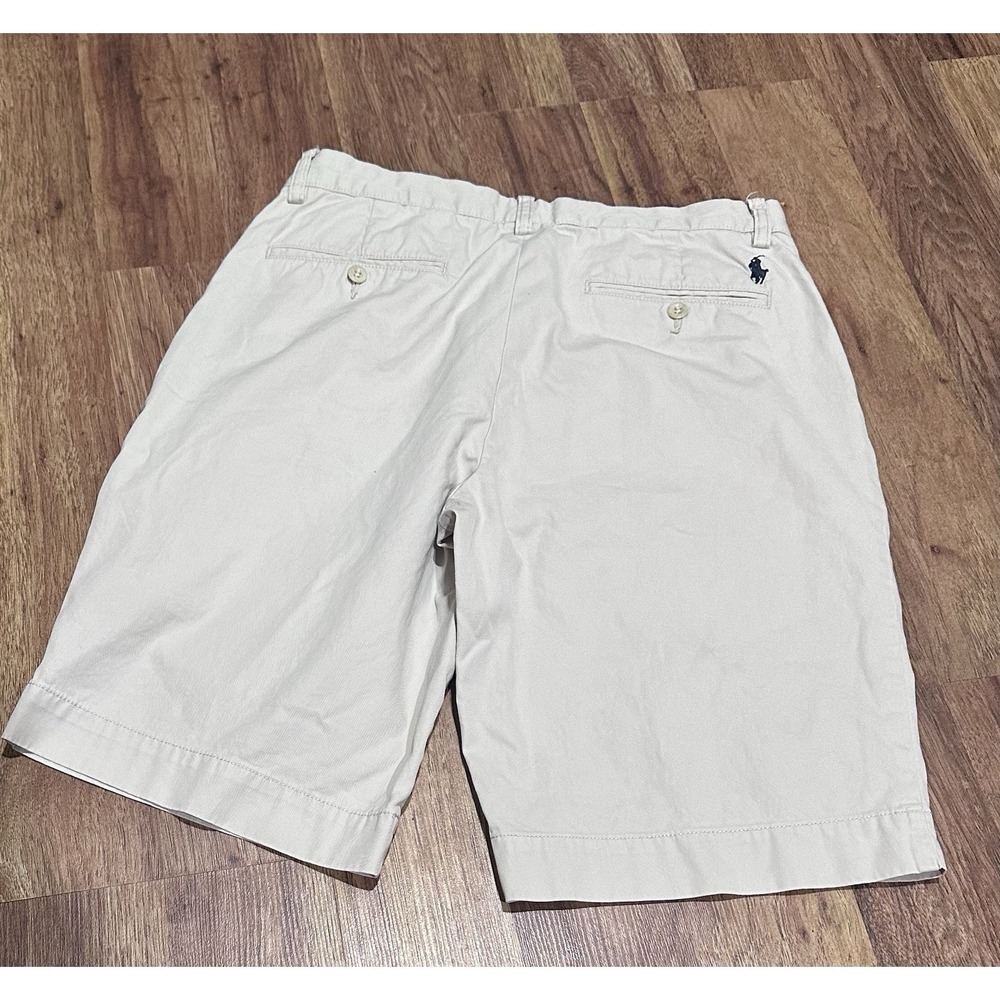 Polo Ralph Lauren Men's Classic Fit Chino Shorts Size 30 Beige Khaki – 100%...